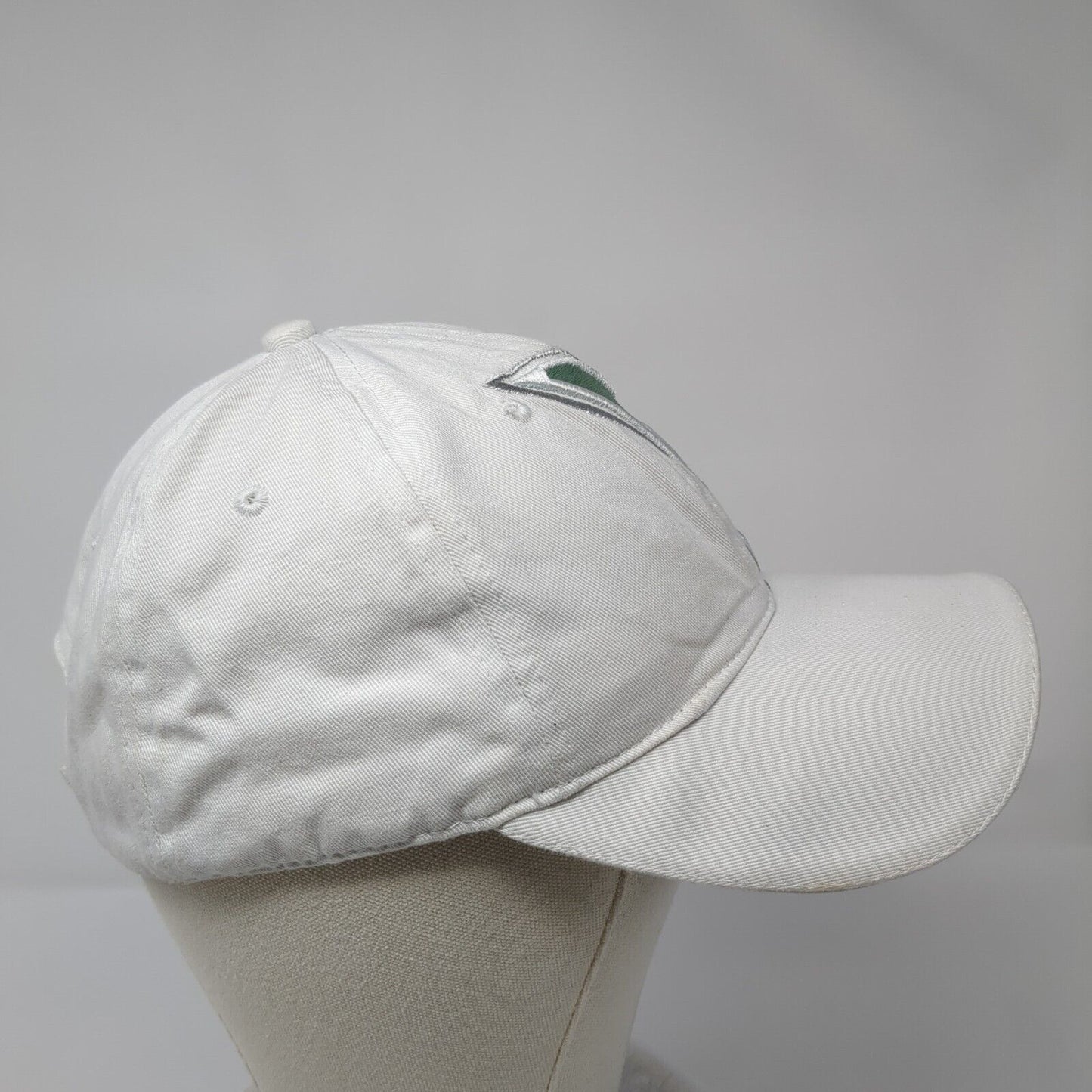 Alaska Humpback Whale Tail Strapback Hat White OSFA Embroidered 6 Panel