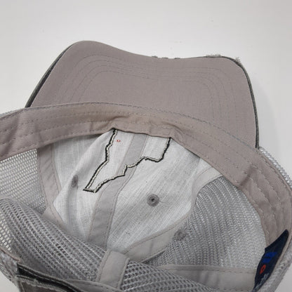 Idaho State Map Strapback Mesh Back Trucker Hat Gray One Size 6 Panel HG