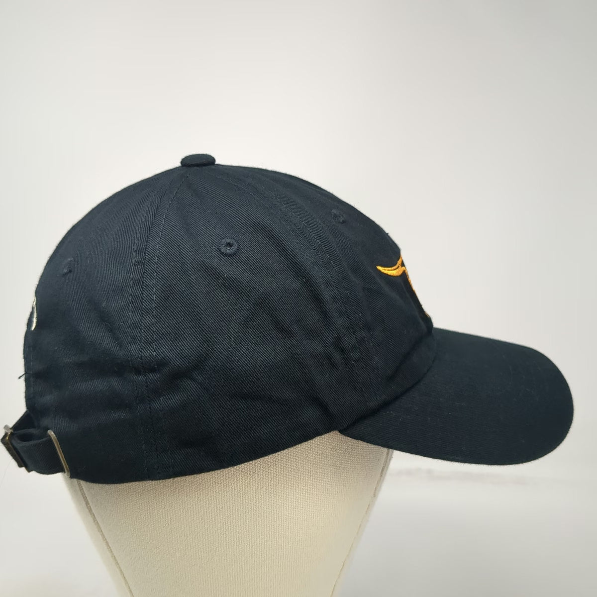 The Classics Baseball Cap Black OSFM Paul Cauthen Big Velvet Co Hat Steer Skull