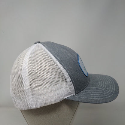Groveland Florida Snapback Trucker Hat Gray OS Adjustable Mesh Back Richardson
