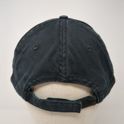 Chipotle Strapback Baseball Cap Blue One Size Adjustable Embroidered Loomstate
