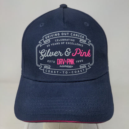Driving Out Cancer Coast To Coast Auto Nation Strapback Hat Blue One Size