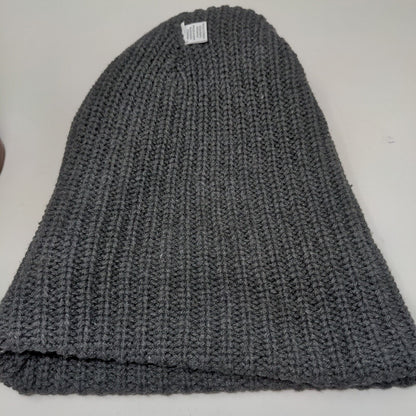 NVA Compassion First Hospital Men's Knit Beanie Hat Cap Gray Embroidered Logo