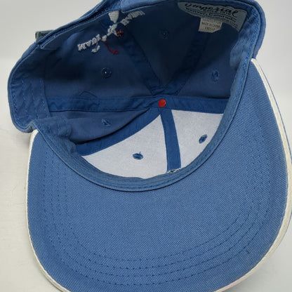 Imperial Baseball Cap Blue One Size Wailea Maui Hawaii Golf Seahorse Logo Hat
