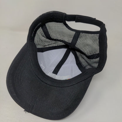 Effen Vodka Strapback Trucker Hat Black One Size Drink Responsibly Mesh Back