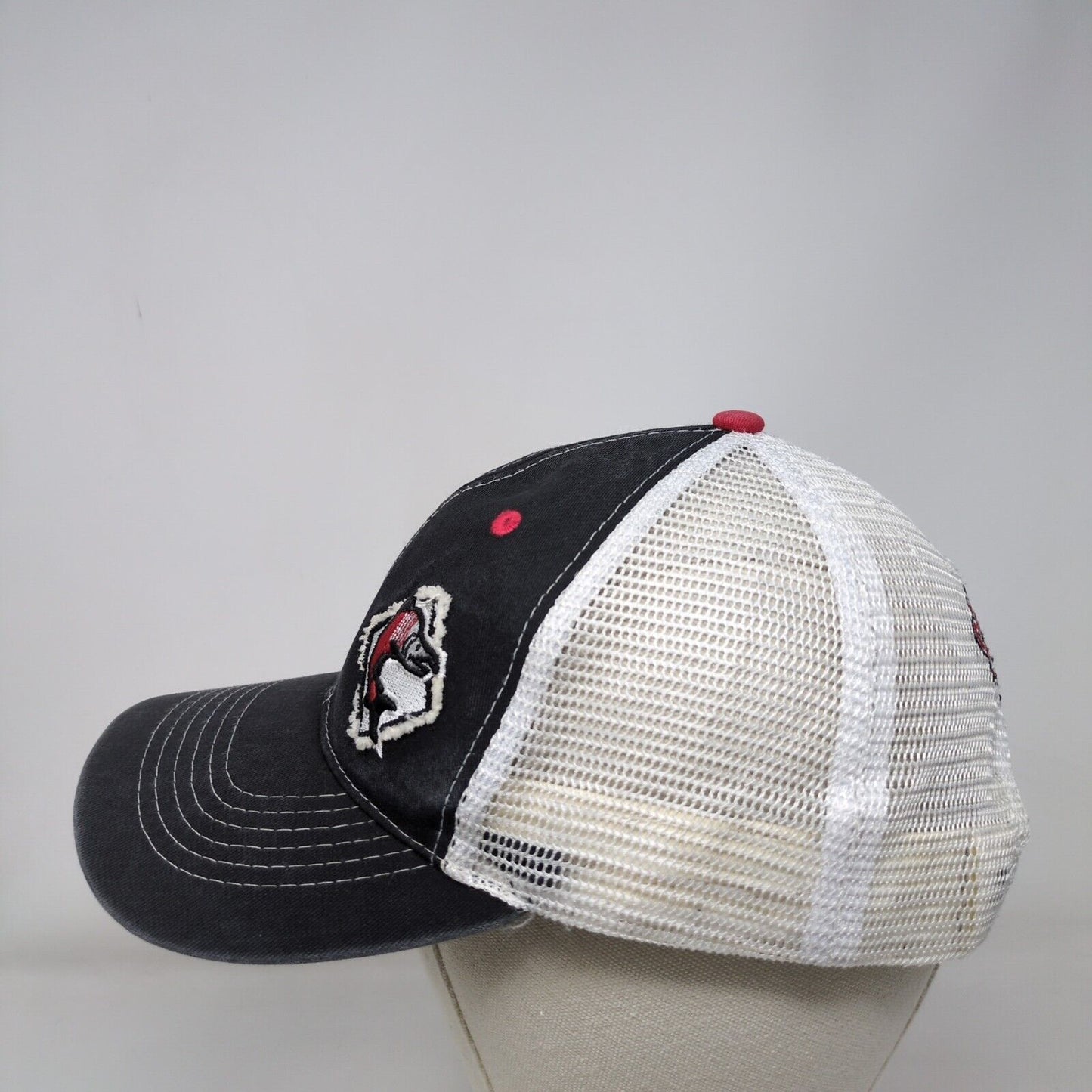 Sockeye Brewing Snapback Mesh Back Trucker Hat Black One Size Colorblock