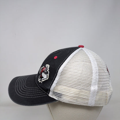 Sockeye Brewing Snapback Mesh Back Trucker Hat Black One Size Colorblock
