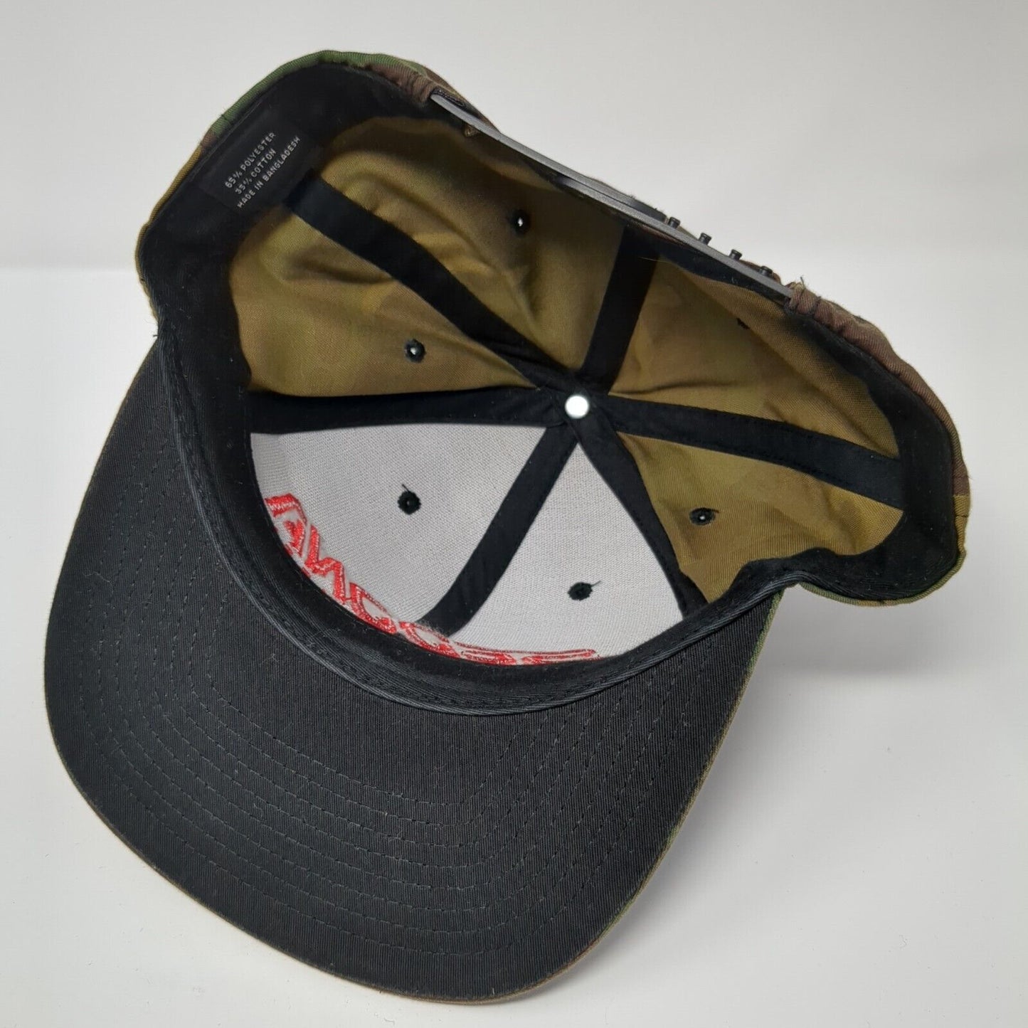 Sedona Tire And Wheel Snapback Hat Camouflage One Size Embroidered