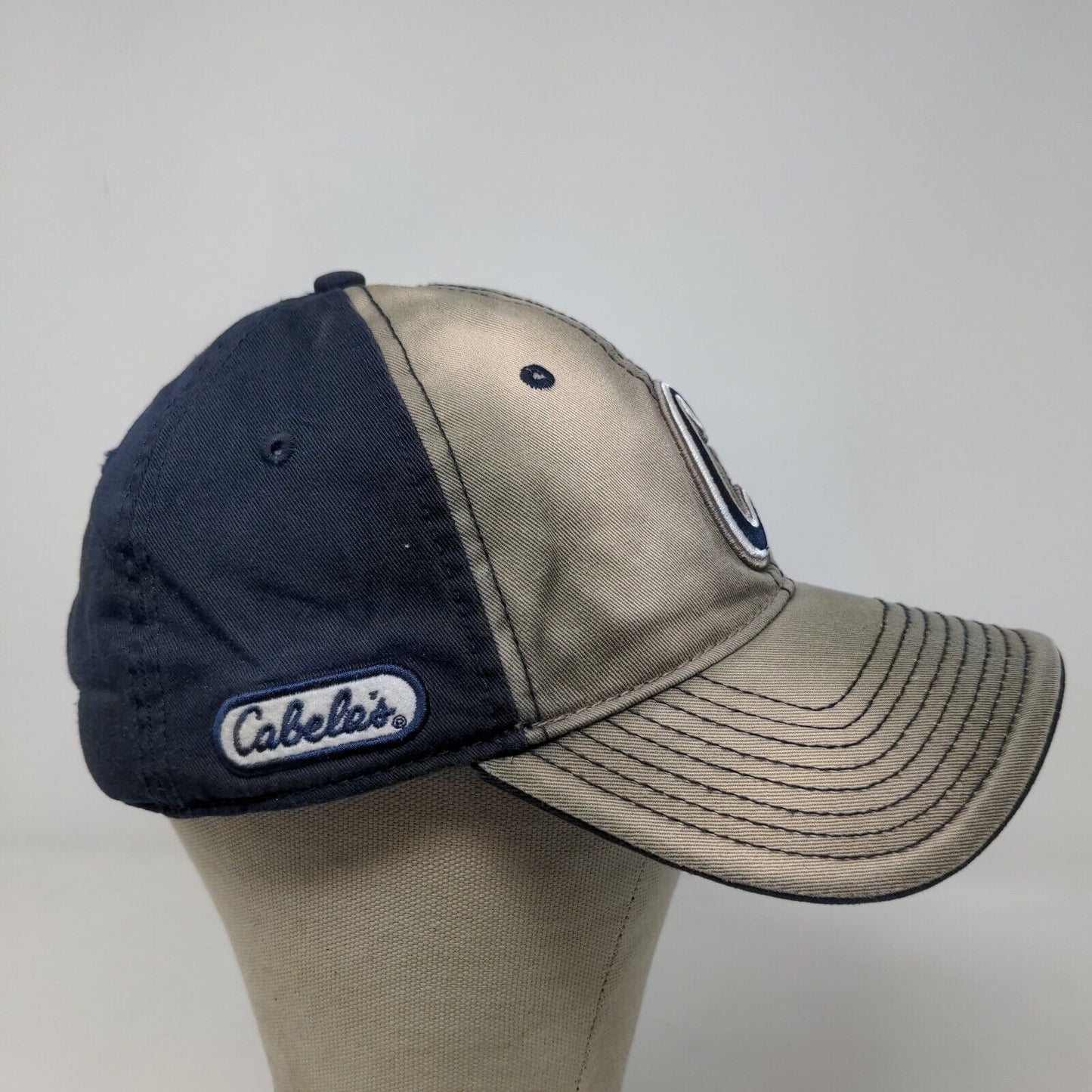 Cabela's Men's Slideback Hat Multicolor OSFM Embroidered Big C Logo