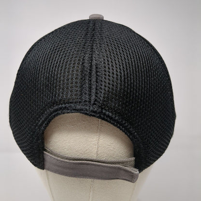 Underground Mining Contractors Strapback Fitted Hat Gray OS Adjustable Mesh OC
