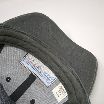 Patagonia Trucker Hat Gray One Size Mesh Back Snapback Fitz Roy Logo Patch