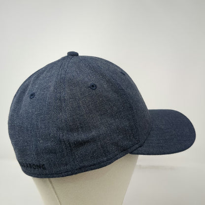 Billabong Baseball Cap Blue XL Flexfit Embroidered Wave Logo Stretch Hat Surf