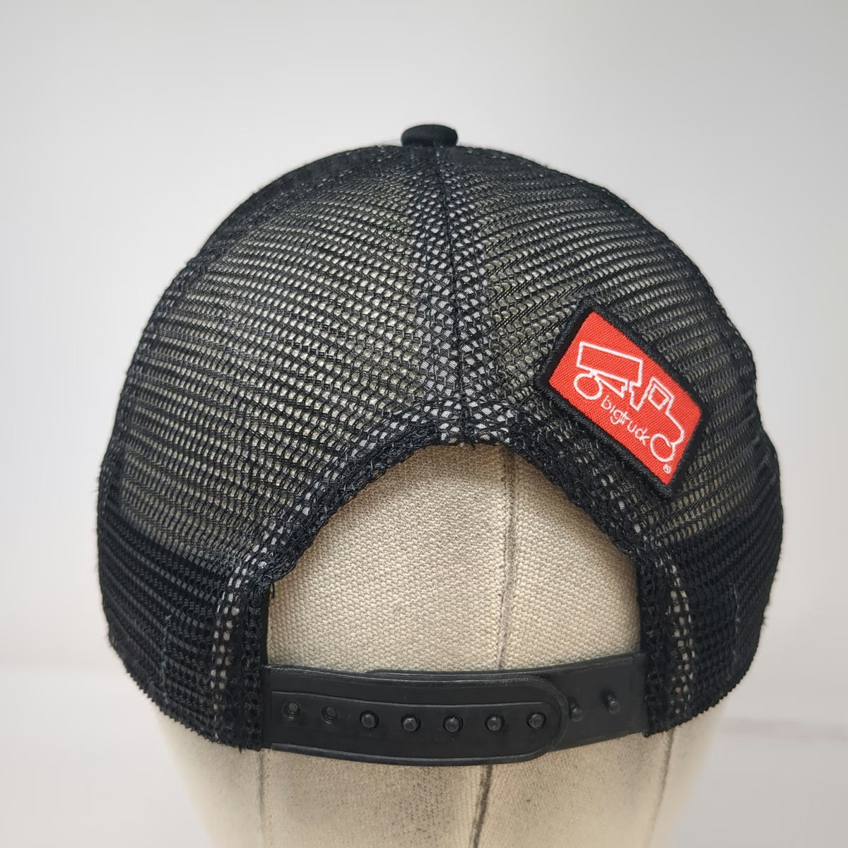 bigtruck Black Trucker Hat One Size Boundary Expeditions Salmon River Mesh