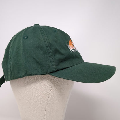 Imperial Baseball Cap Green One Size Crane Trust Embroidered Slideback Hat