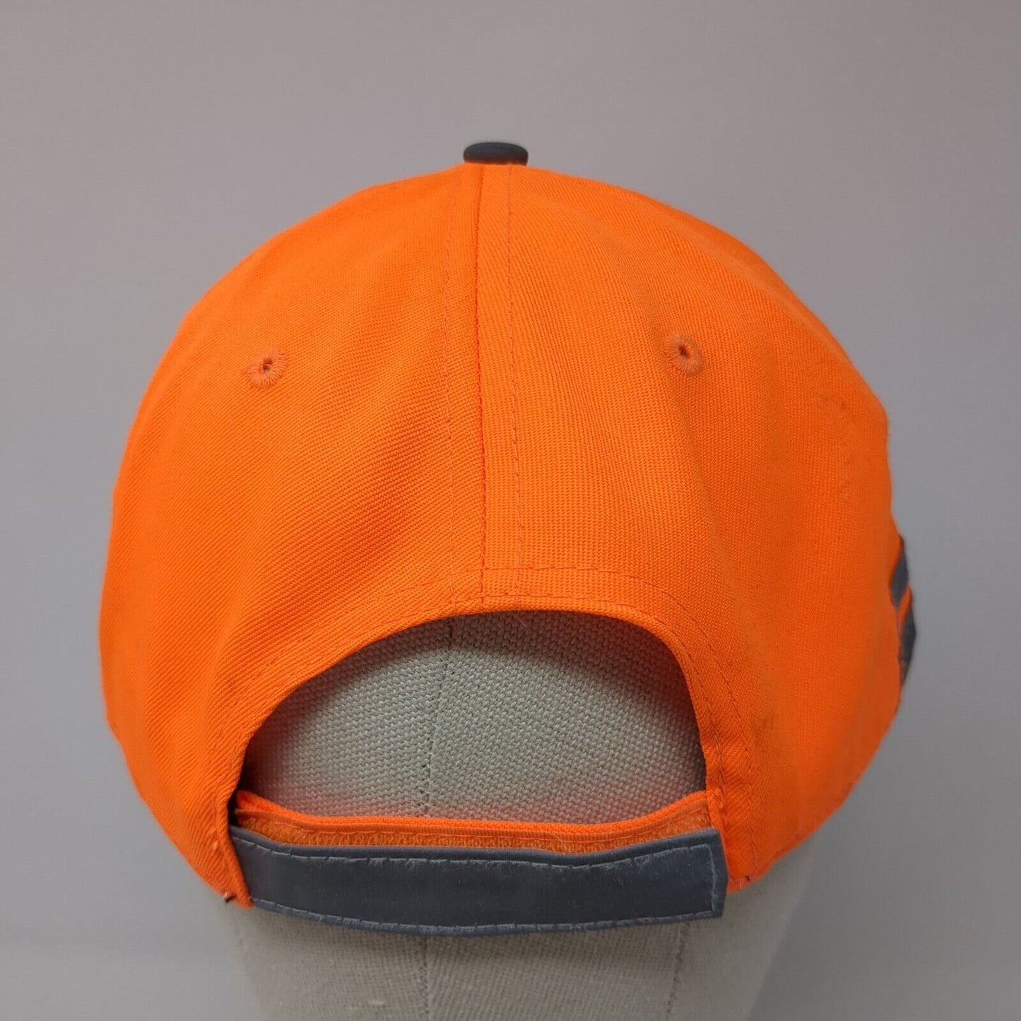 Bendix Strapback Hat Orange One Size Adjustable Outdoor Cap 6 Panel