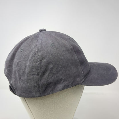 Ruger Baseball Cap Gray One Size Embroidered Logo Strapback Firearms Gun Hat