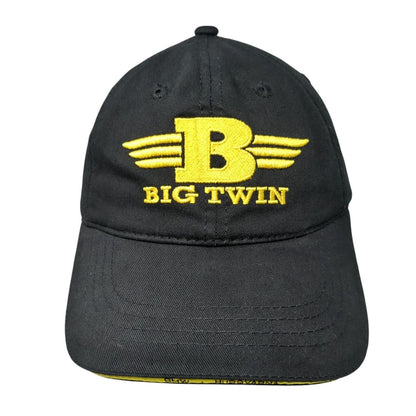 Big Twin Boise ID Slideback Hat Black One Size Embroidered Bretmor