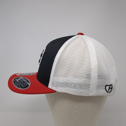 Revizto Snapback Trucker Hat Multicolor One Size Mesh Back Cap America