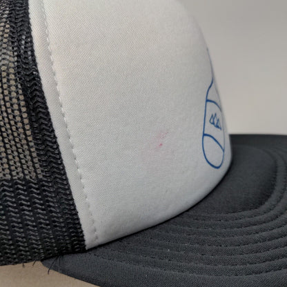 Bottle Snapback Trucker Hat Black OSFM Adjustable Embroidered Otto Polyester