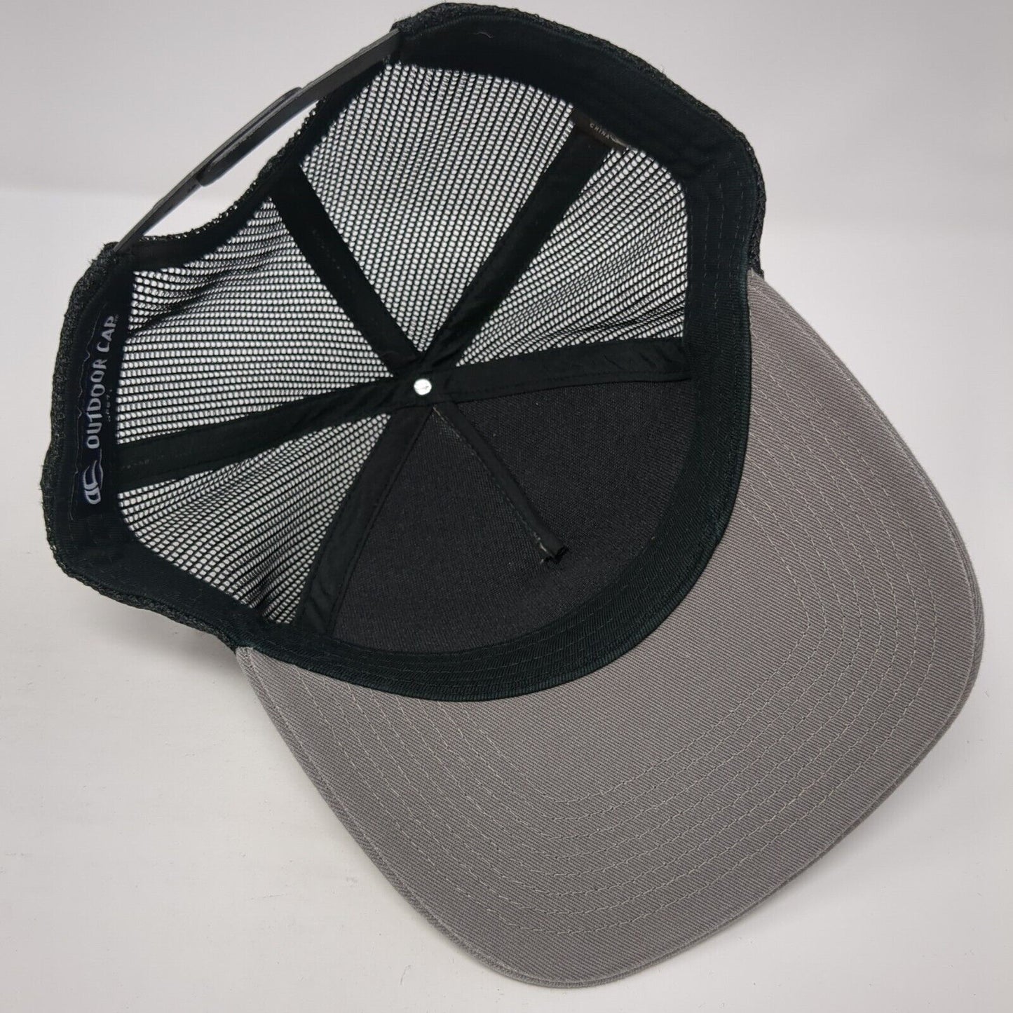 A Better Life XPLR ID East Idaho Credit Union Trucker Hat Gray OS Mesh Back OC