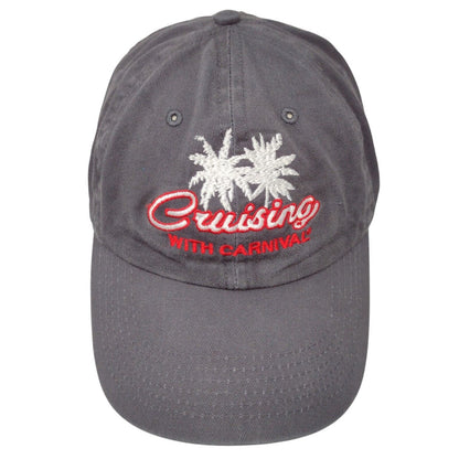 Cruising With Carnival Slideback Hat Gray OSFA Embroidered Newhattan