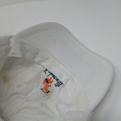 Kokopelli Golf Club Slideback Hat White OSFA Solid American Dry Goods