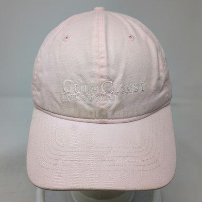 Pacific Headwear Baseball Cap Pink One Size Gulf Coast Intermodal Strapback Hat