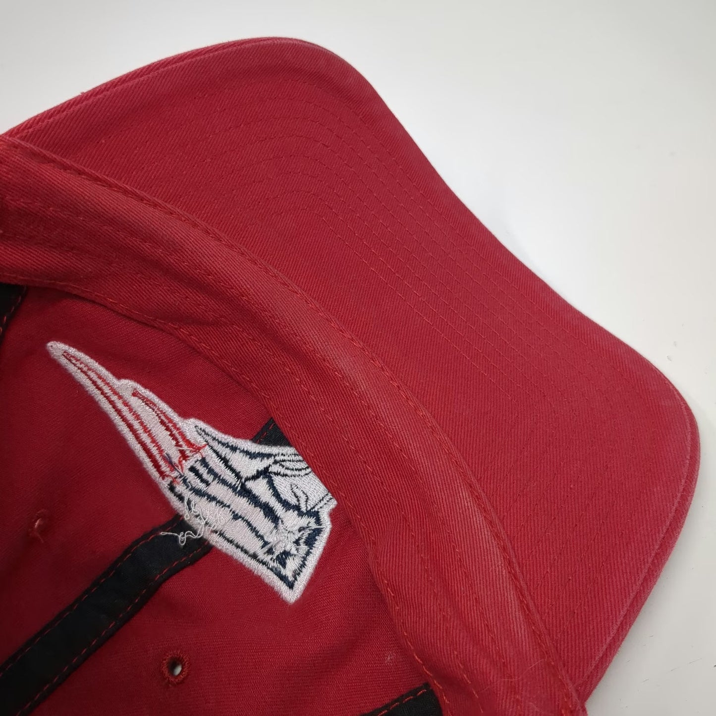 '47 Brand New England Patriots NFL Red M Relaxed Fit Cap Hat Embroidered Logo