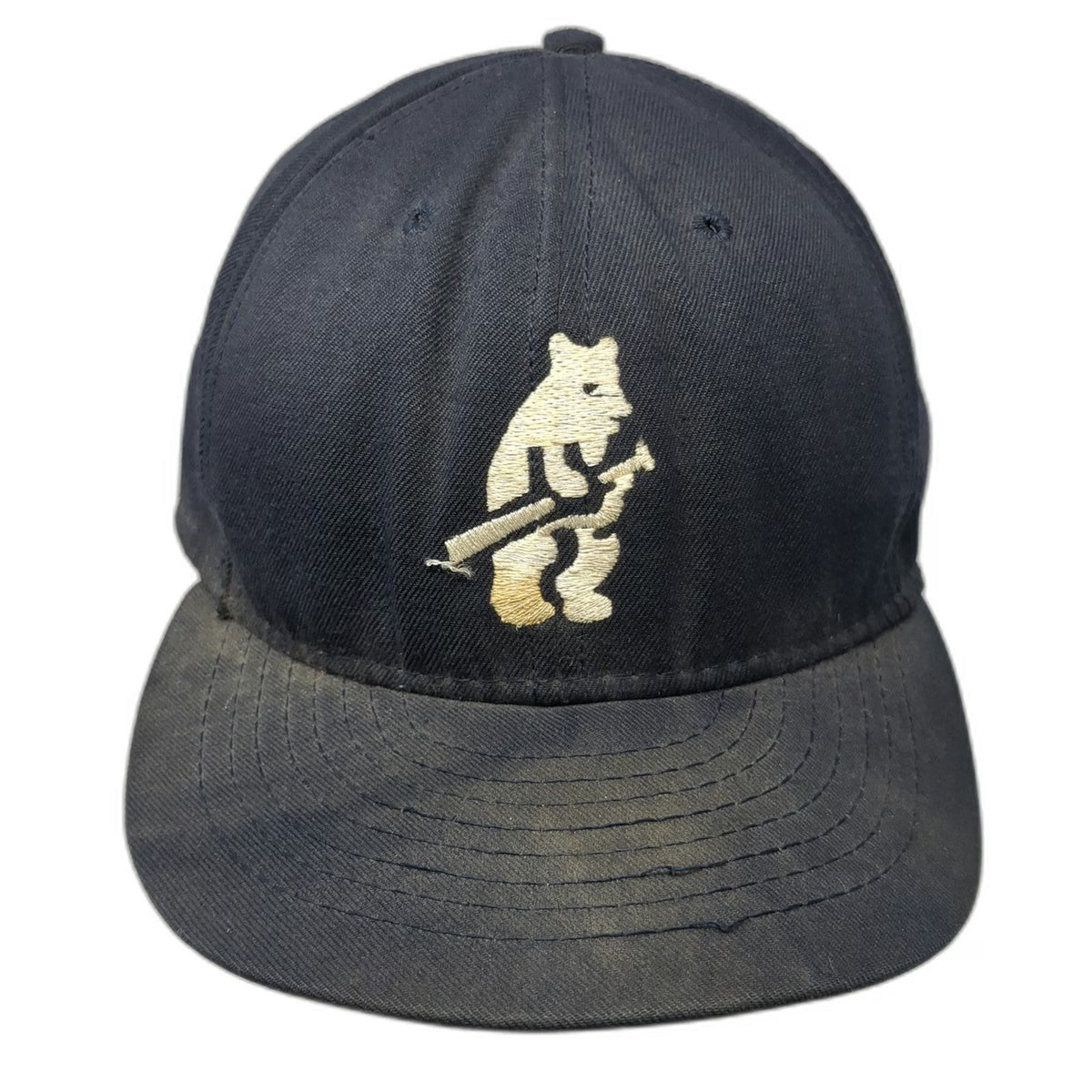 Chicago Cubs MLB American Needle Cap Blue 7 5/8 Green Underbrim Bear Vintage