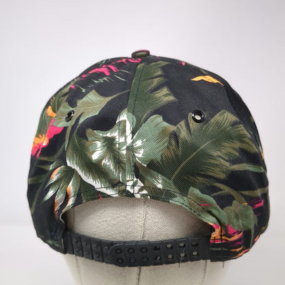San Sun 5 Panel Black One Size Boise Cascade Joist Rope Floral Snapback Hat Logo