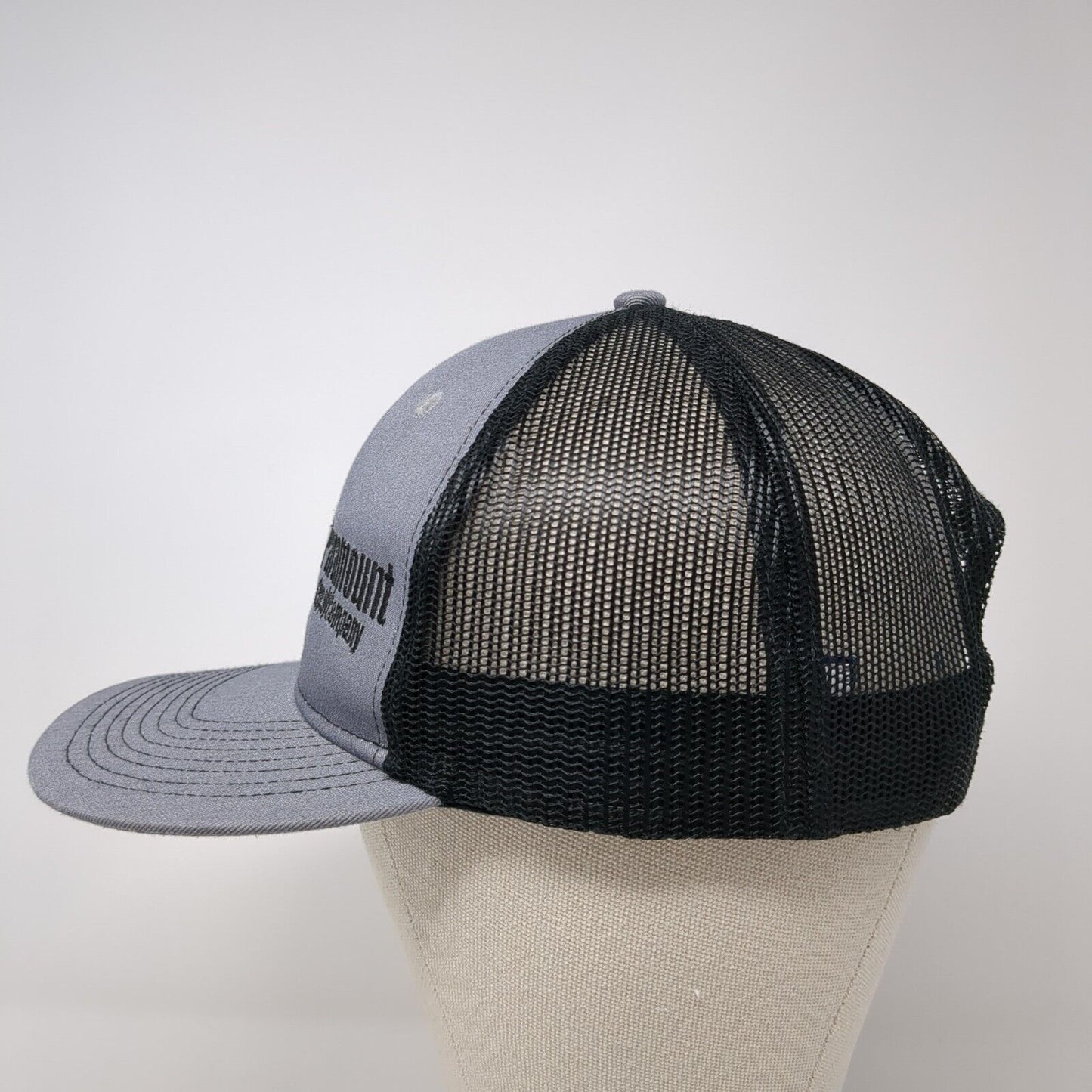 Paramount Supply Company Snapback Trucker Hat Gray One Size Mesh Back