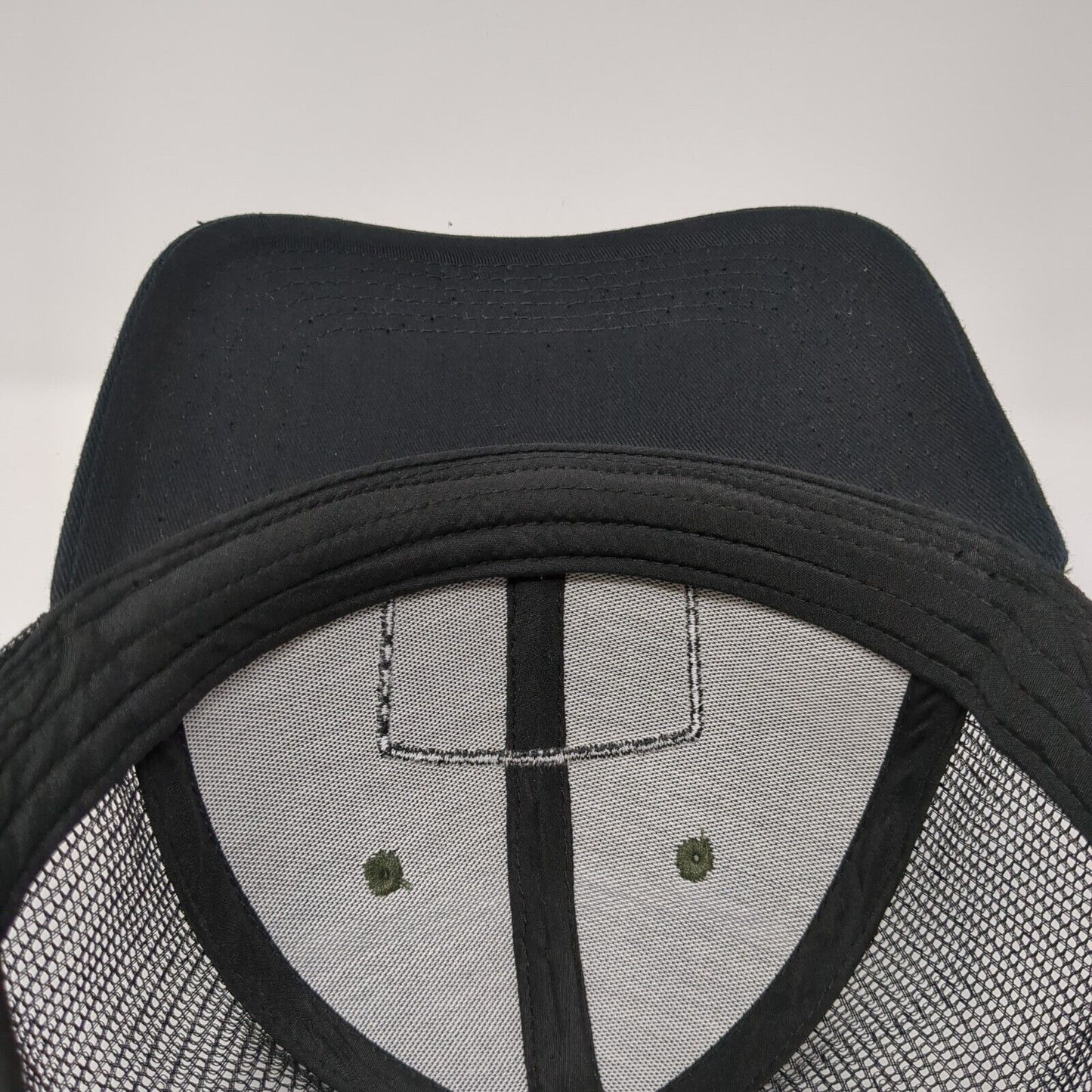 Fish Cork Patch Snapback Trucker Hat Multi One Size Mesh Back George