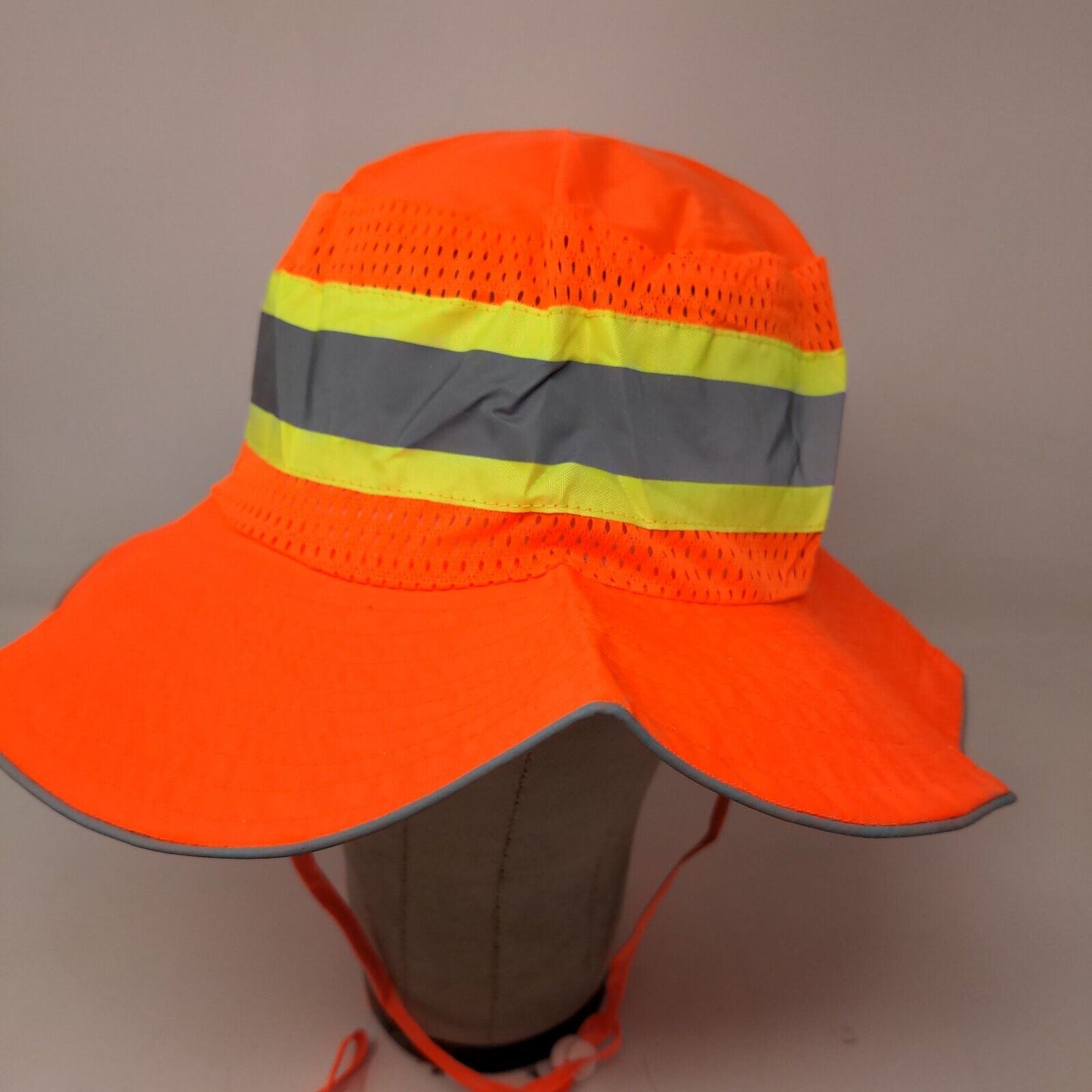 Ironwear Men's Boonie Hat Orange Reflective Safety 100% Polyester