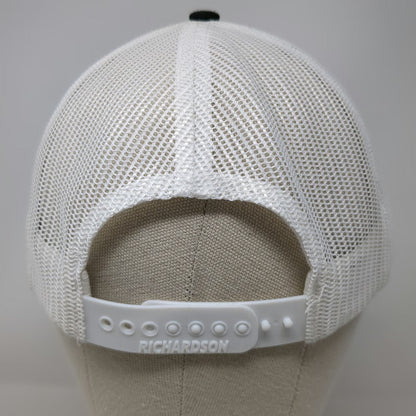Richardson Trucker Hat Black One Size SESVANDERHAVE Blue Green Mesh Snapback