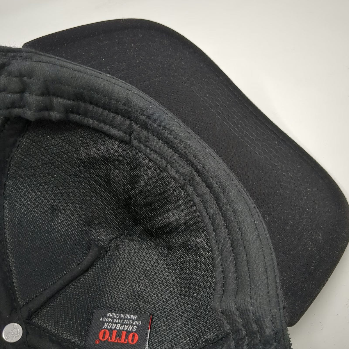 Strafe Trucker Hat Black One Size Mesh Snapback Ski Fast Foam Crown Cap
