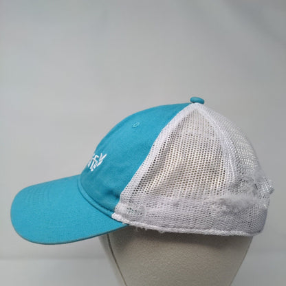 Herbalife Strapback Trucker Hat Blue OSFA Adjustable Embroidered Mesh Back