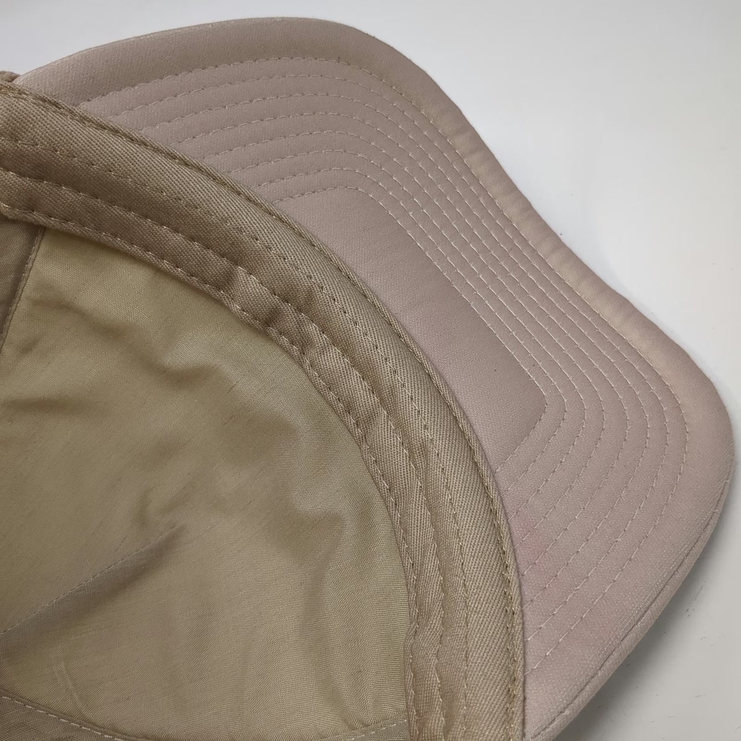 Madhappy Trucker Hat Beige White One Size Mesh Snapback Rope Embroidered Logo