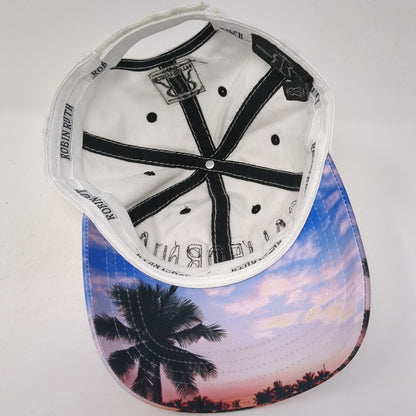 California Original Strapback Hat Multi OS Adjustable Embroidered Robin Ruth
