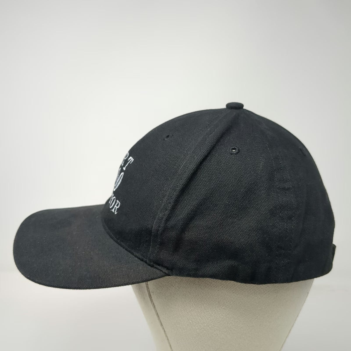 Richardson Baseball Cap Black OSFM Cotton TERT 2000 Instructor Hat Adjustable