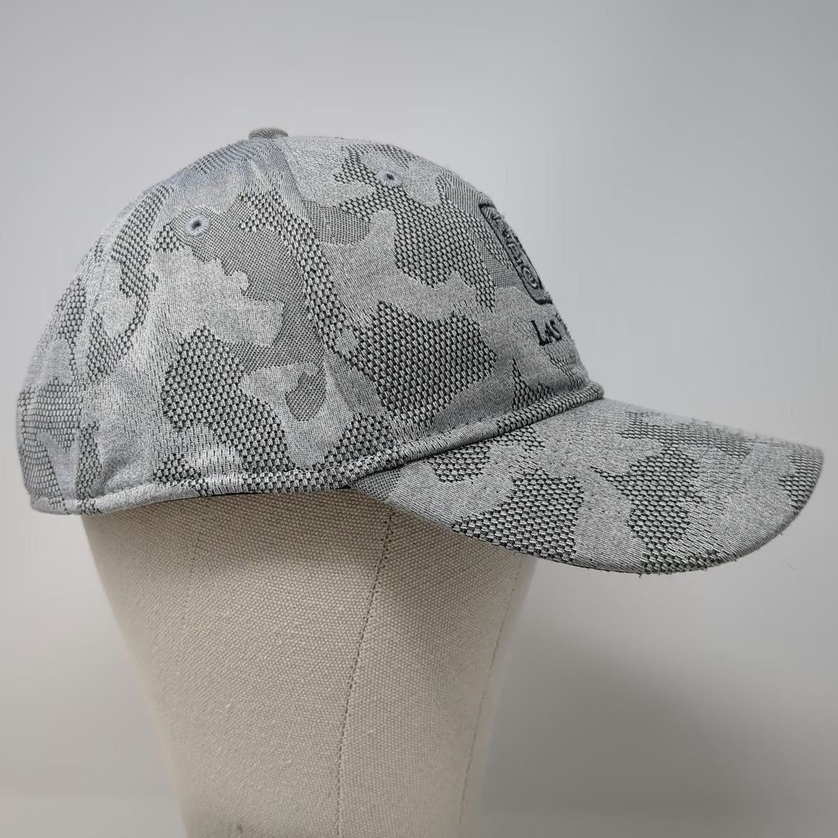 Imperial Snapback Hat Gray One Size TPC Las Vegas Golf Rope Camo Knit Polyester