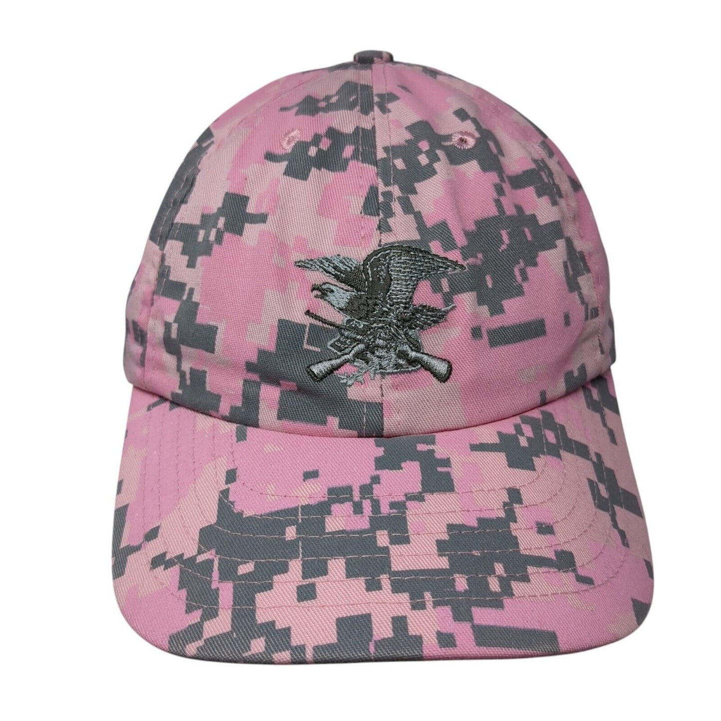 NRA National Riffle Association Strapback Hat Camouflage One Size Adjustable