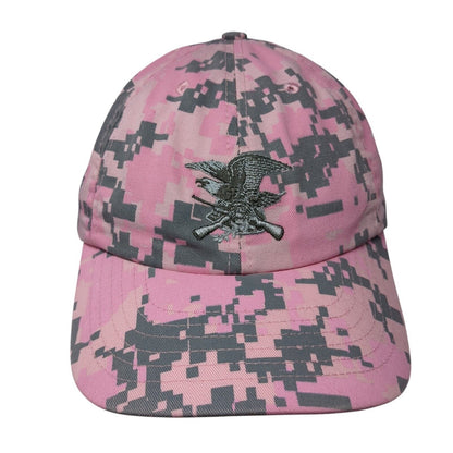 NRA National Riffle Association Strapback Hat Camouflage One Size Adjustable