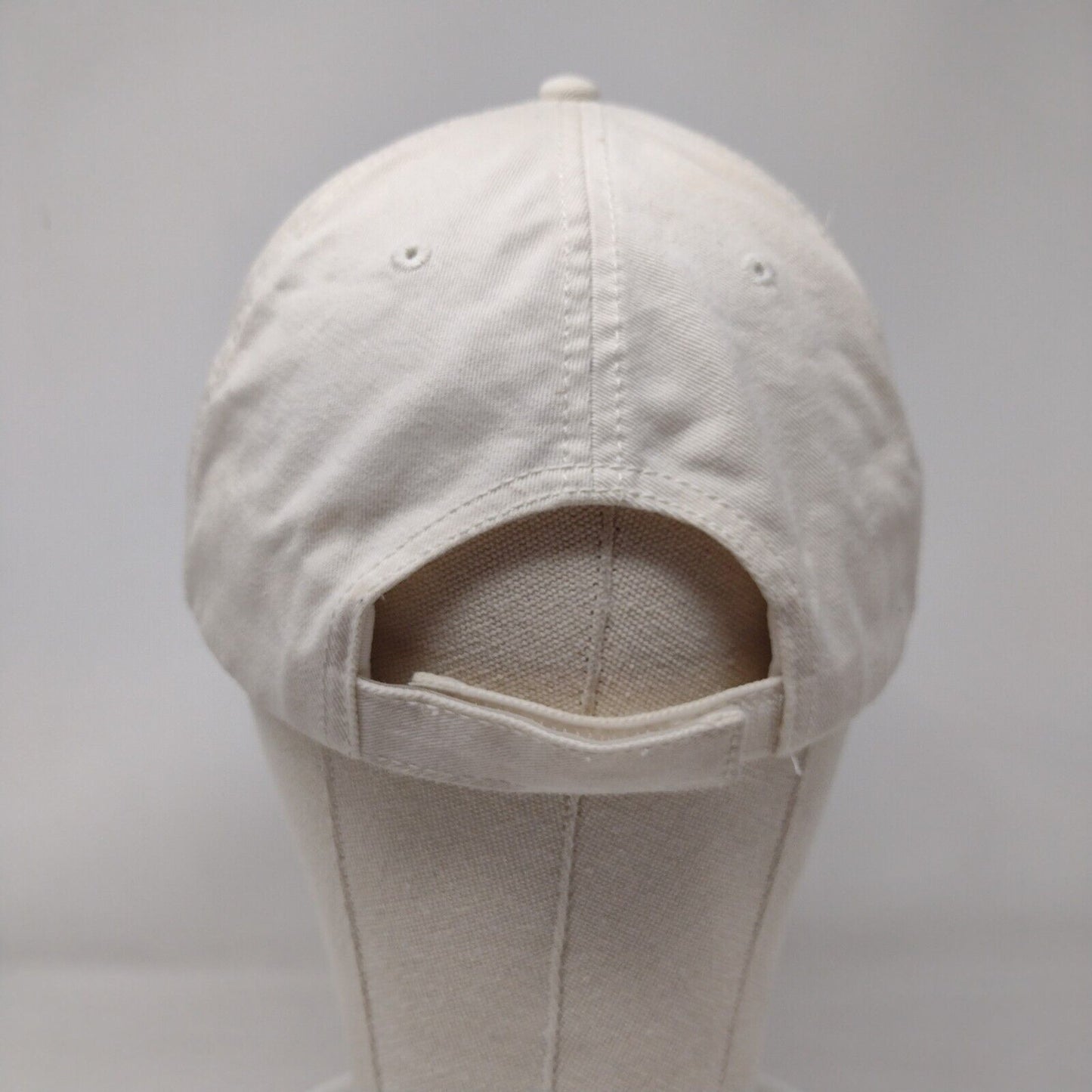 Vineyard Vines Whale Strapback Hat White One Size Adjustable Embroidered