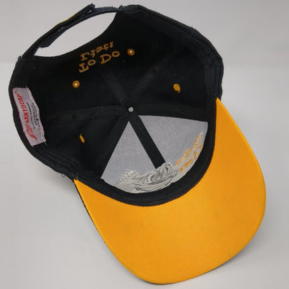 To Do List Fish All Day Strapback Hat Black One Size Embroidered 6 Panel