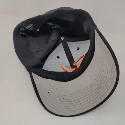 OC Sports Men's Fitted Hat Black Size M/L Embroidered Big W Logo