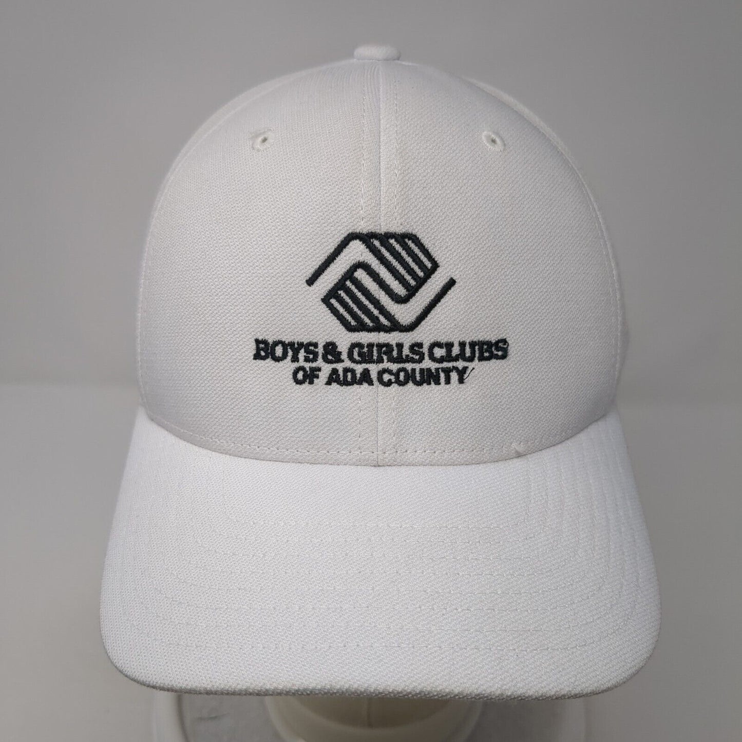 Boys & Girls Clubs Of Ada County Snapback Hat White One Size Flexfit 110