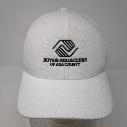 Boys & Girls Clubs Of Ada County Snapback Hat White One Size Flexfit 110