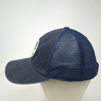 American Needle Baseball Cap Blue One Size Laguna Beach Surf Club Mesh Hat