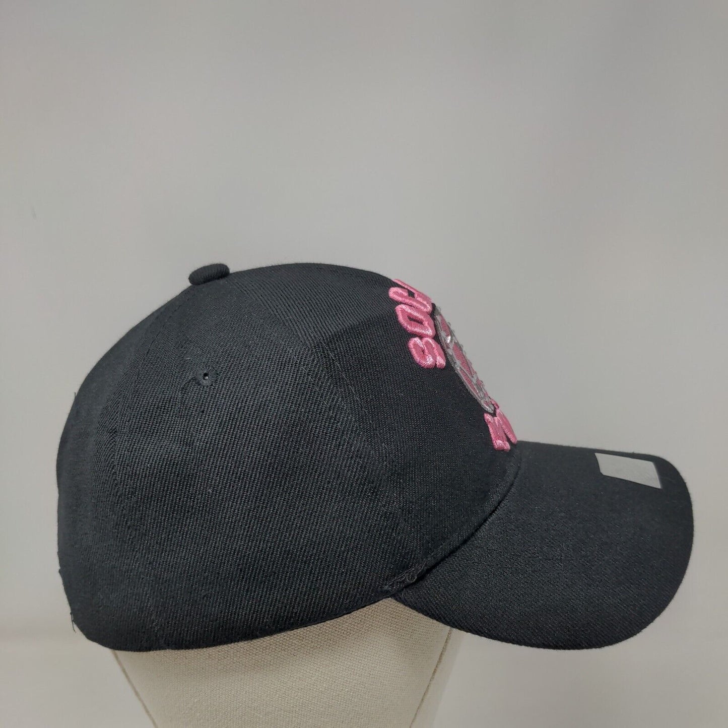 Soccer Mom Strapback Hat Black One Size Embroidered Adjustable Blackhawk