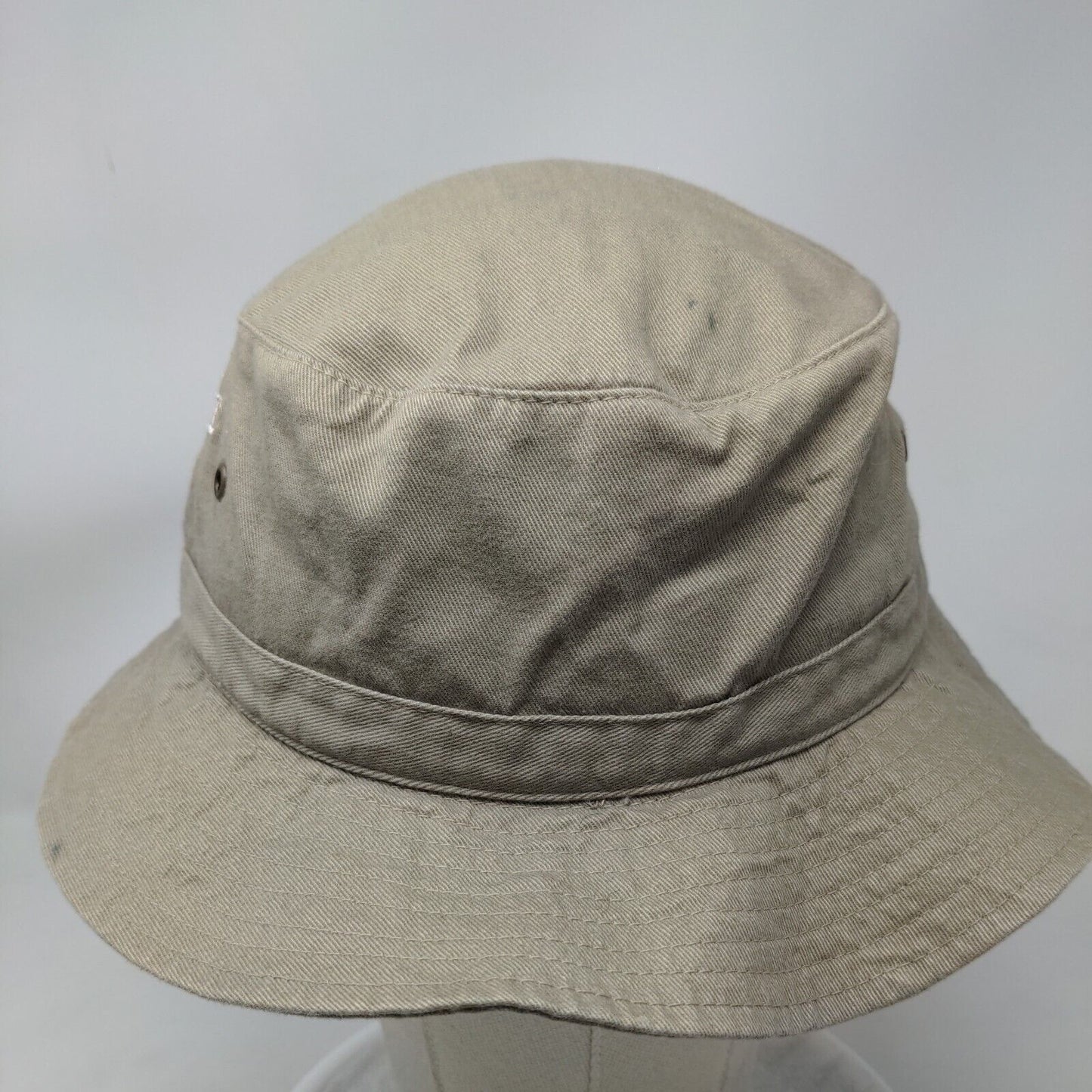Team Clarian Race For The Cure 2001 Fisherman Bucket Hat Tan OS Embroidered